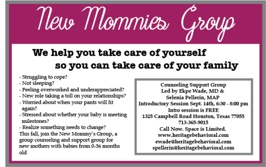 New Mommies Group Ad